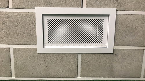 Flood ventilation with engineered flood vent or air vent