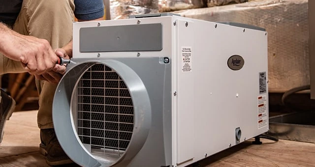 Crawl space dehumidifiers for crawl spaces