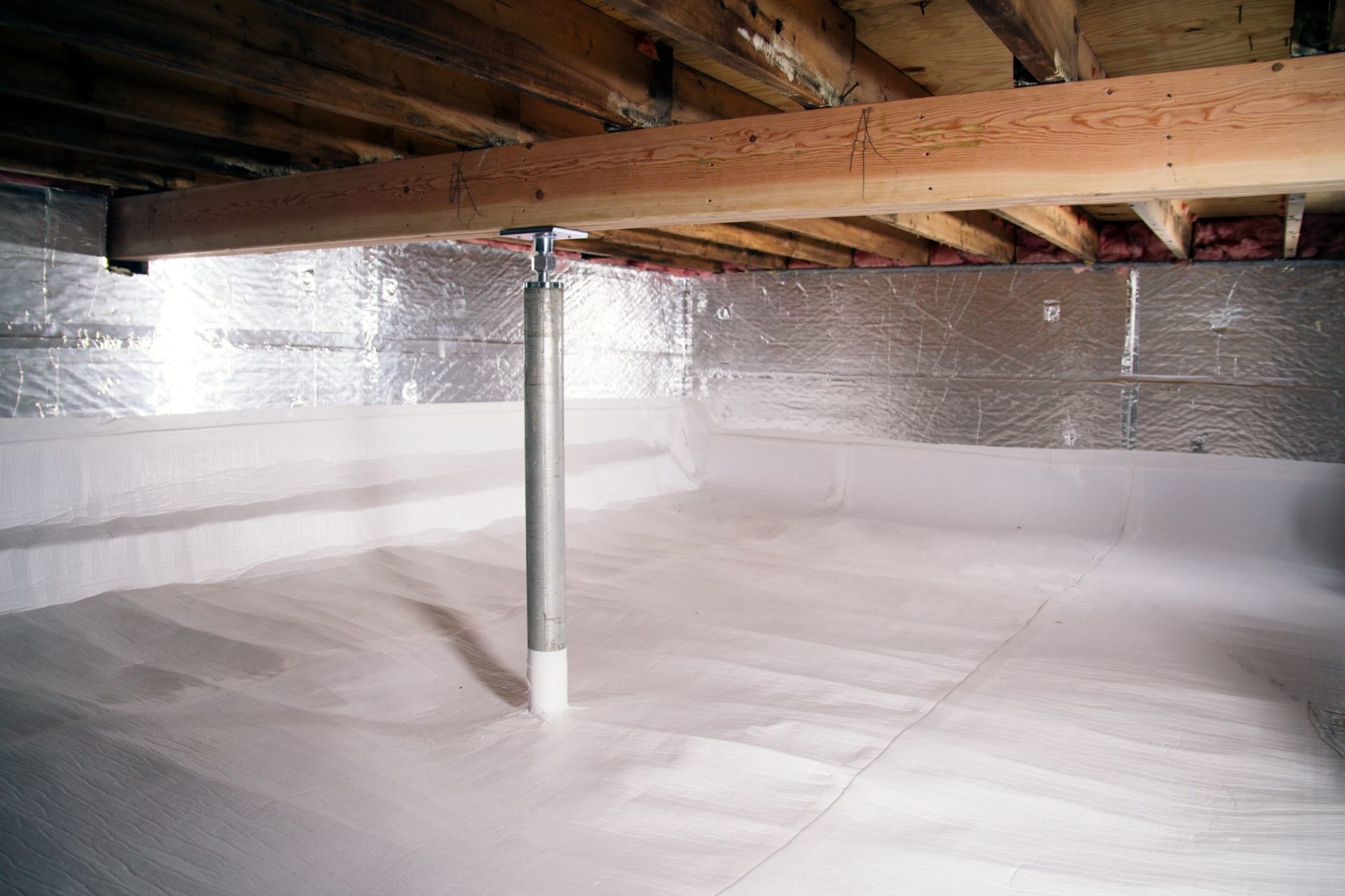 Crawl spaces tend to affect the fresh air quality of the living space