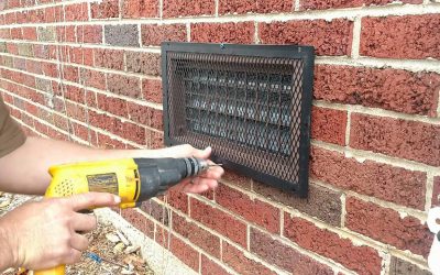 Replace And Repair Crawl Space Vent Screen: Easy Steps To Follow
